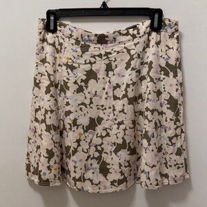 Gap Floral A-Line Skirt